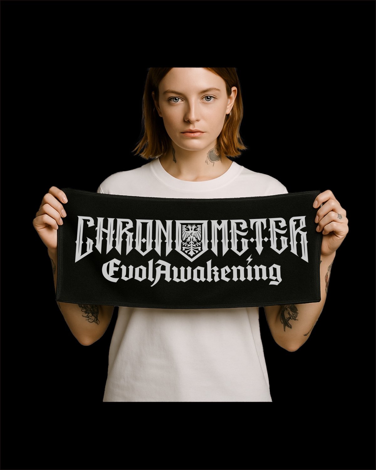画像1: 【CHRONOMETER】LOGO TOWEL (1)