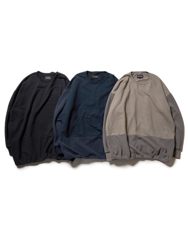 VIRGOwearworks】NEBULA HYBRID CREW SWT - V-STORE [VIRGO ONLINE STORE]