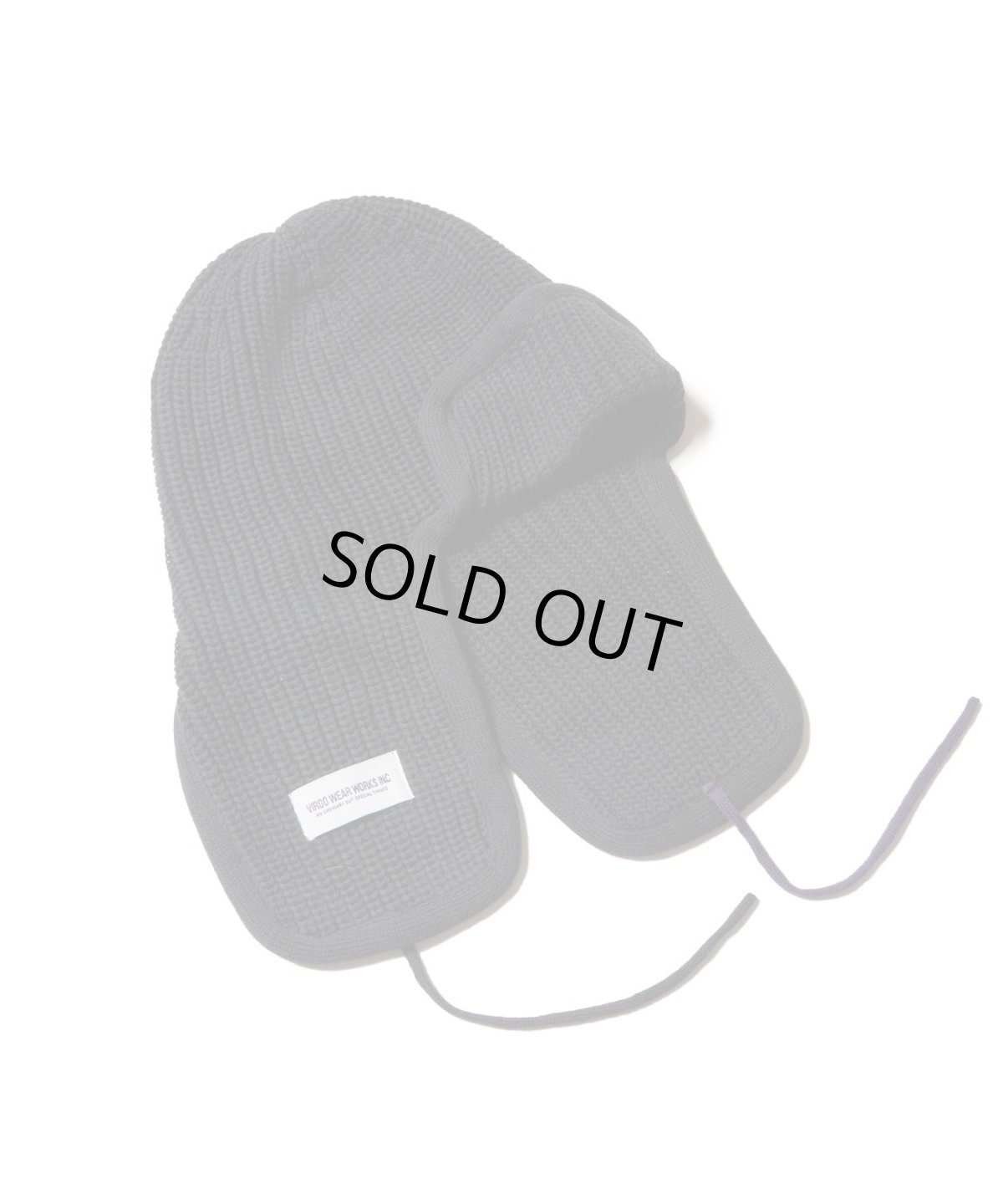 画像2: 【HUNTISM×VIRGOwearworks】RABBIT EAR KNIT CAP (2)