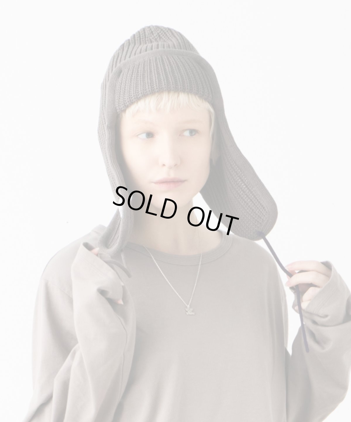 画像4: 【HUNTISM×VIRGOwearworks】RABBIT EAR KNIT CAP (4)