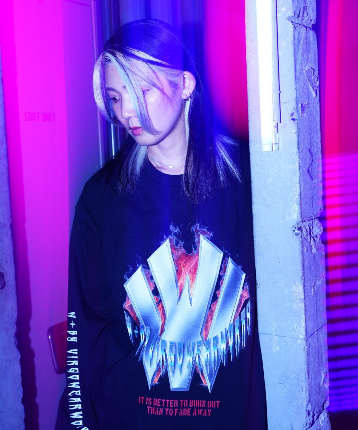 画像9: 【W】Metal logo flames (9)