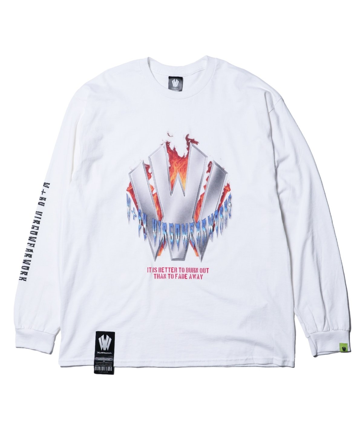 画像3: 【W】Metal logo flames (3)