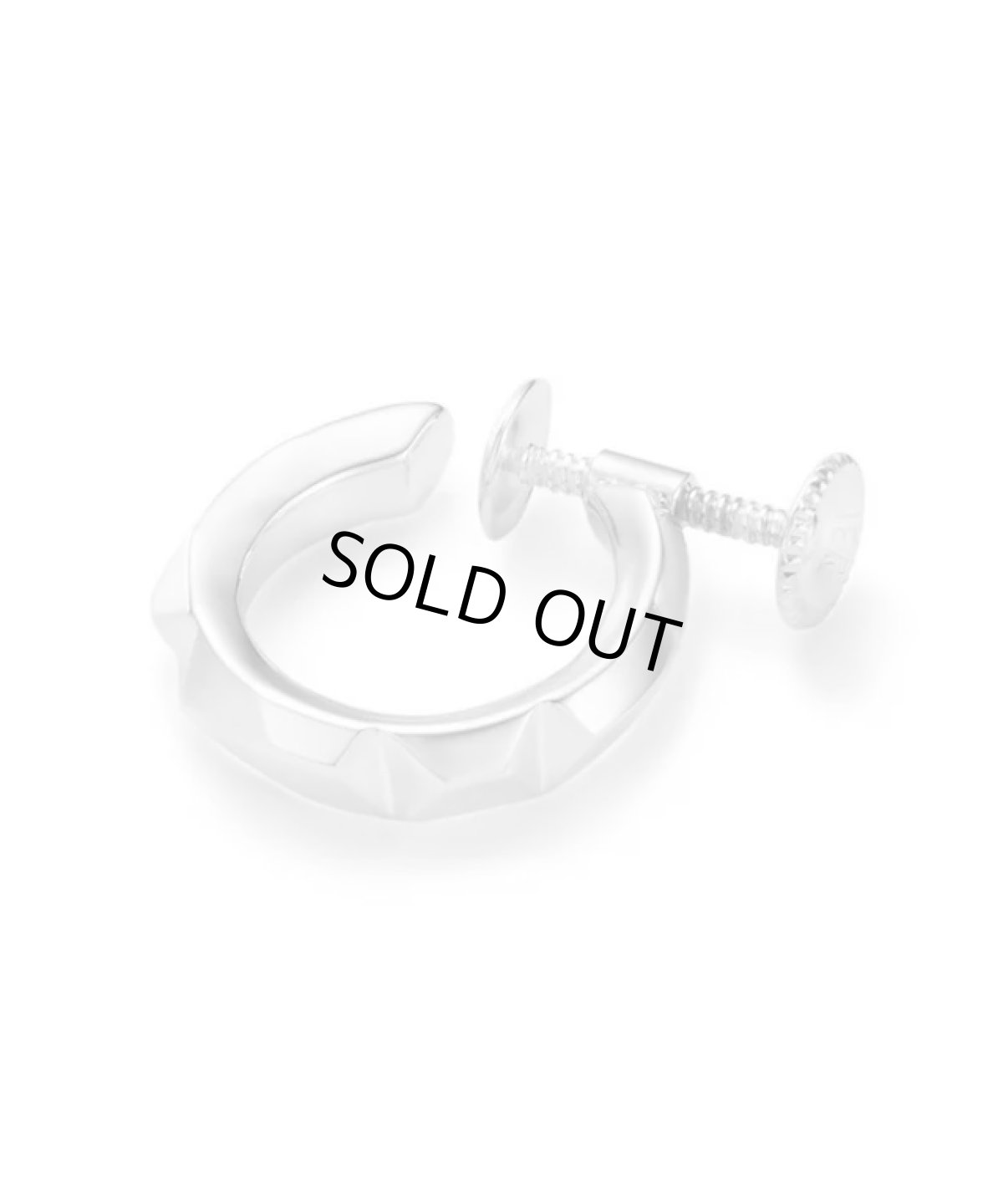 画像3: 【GARNI】Clash Hoop Earring_S (3)