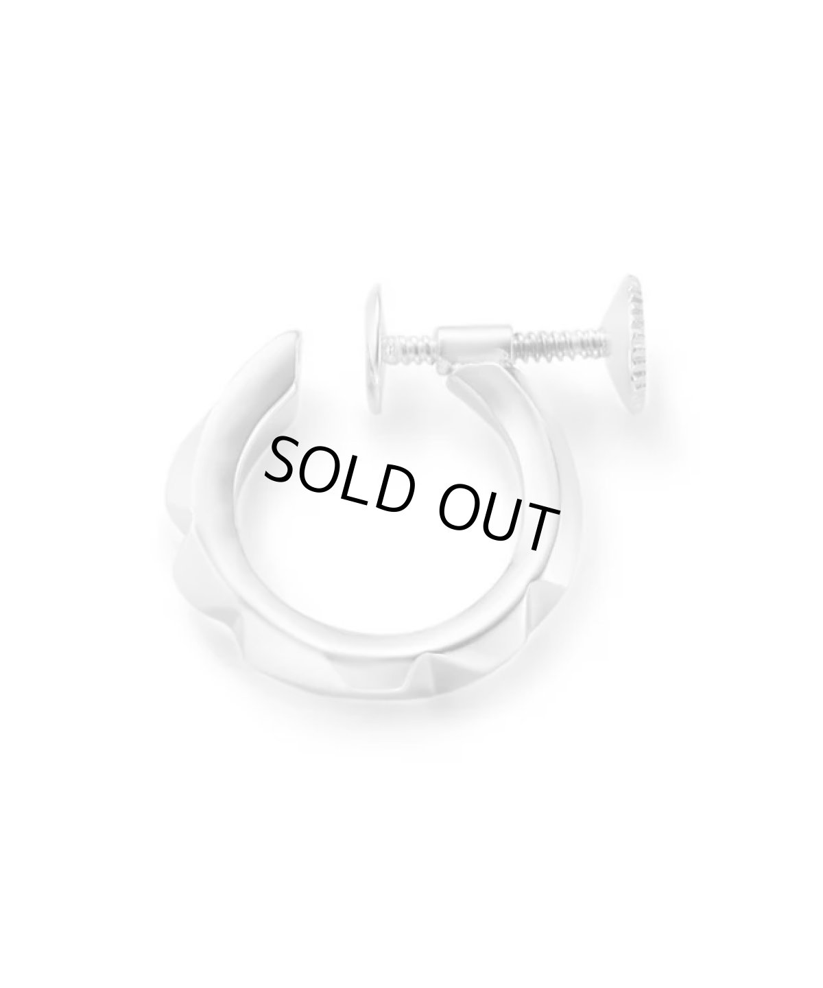 画像2: 【GARNI】Clash Hoop Earring_S (2)