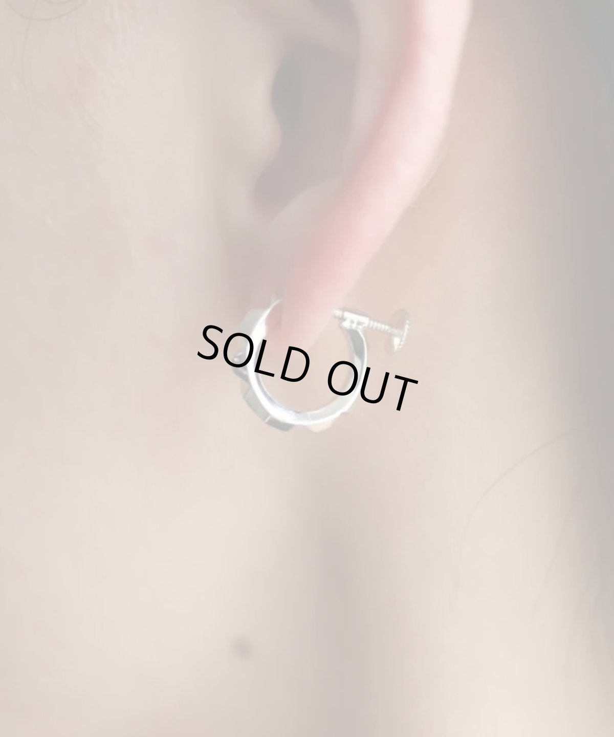 画像7: 【GARNI】Clash Hoop Earring_S (7)