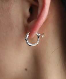 画像7: 【GARNI】Clash Hoop Earring_S (7)