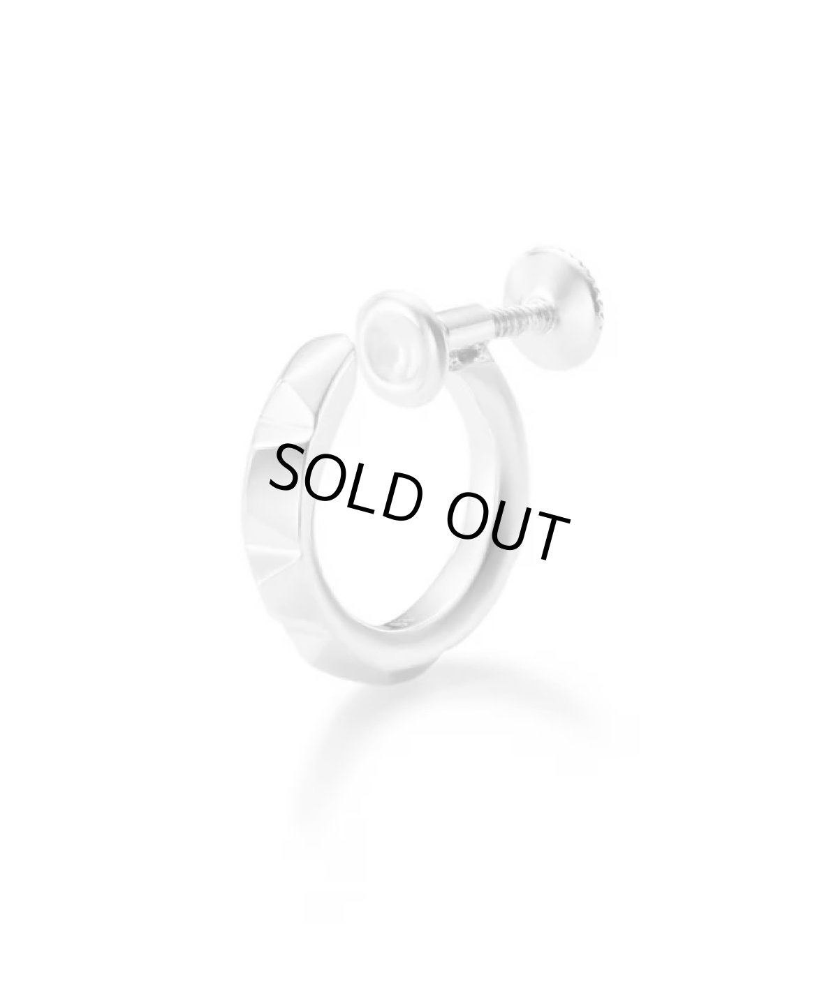 画像1: 【GARNI】Clash Hoop Earring_S (1)