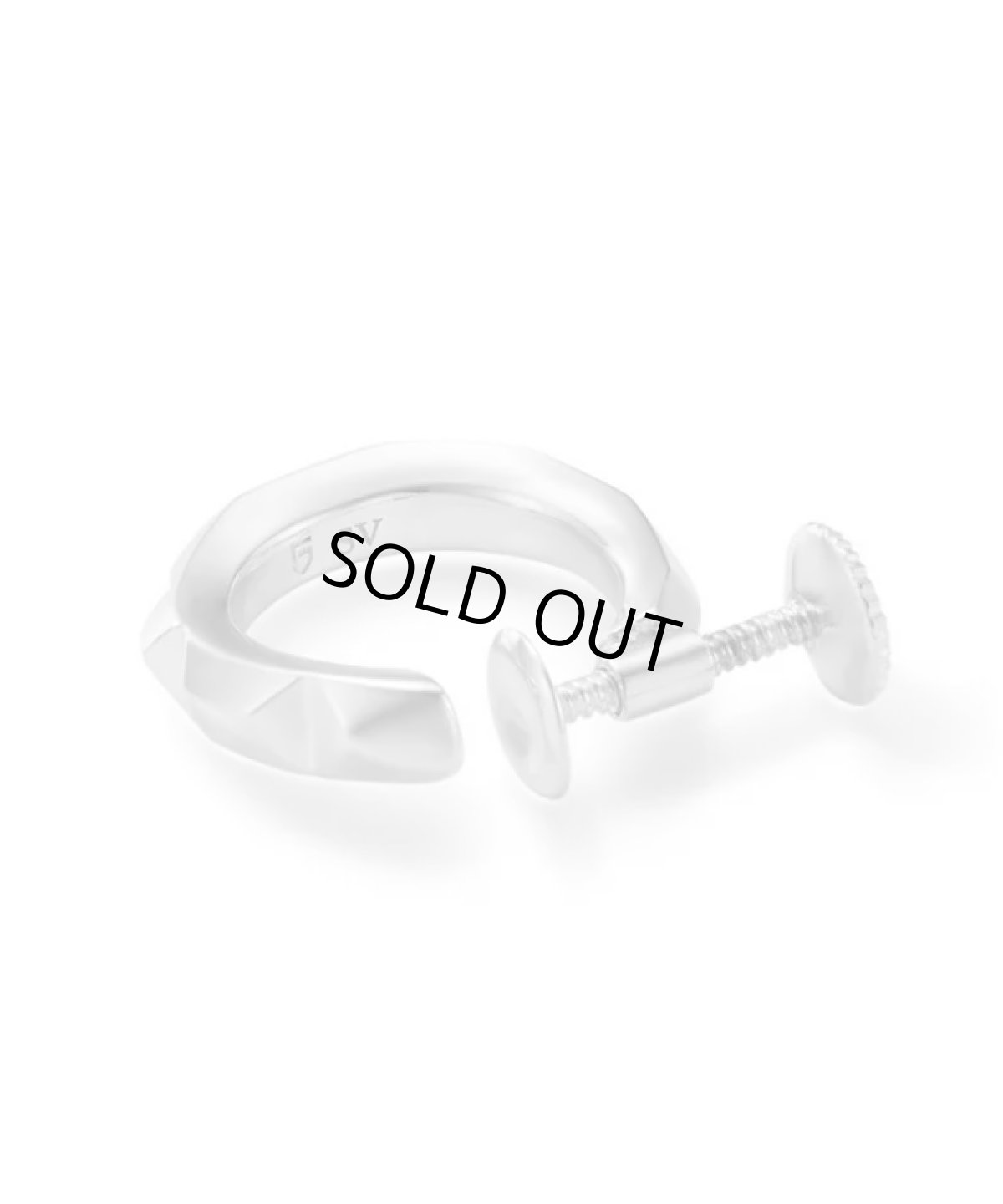 画像4: 【GARNI】Clash Hoop Earring_S (4)