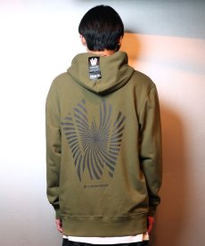 画像11: 【W】Warp logo zip hoodie (11)