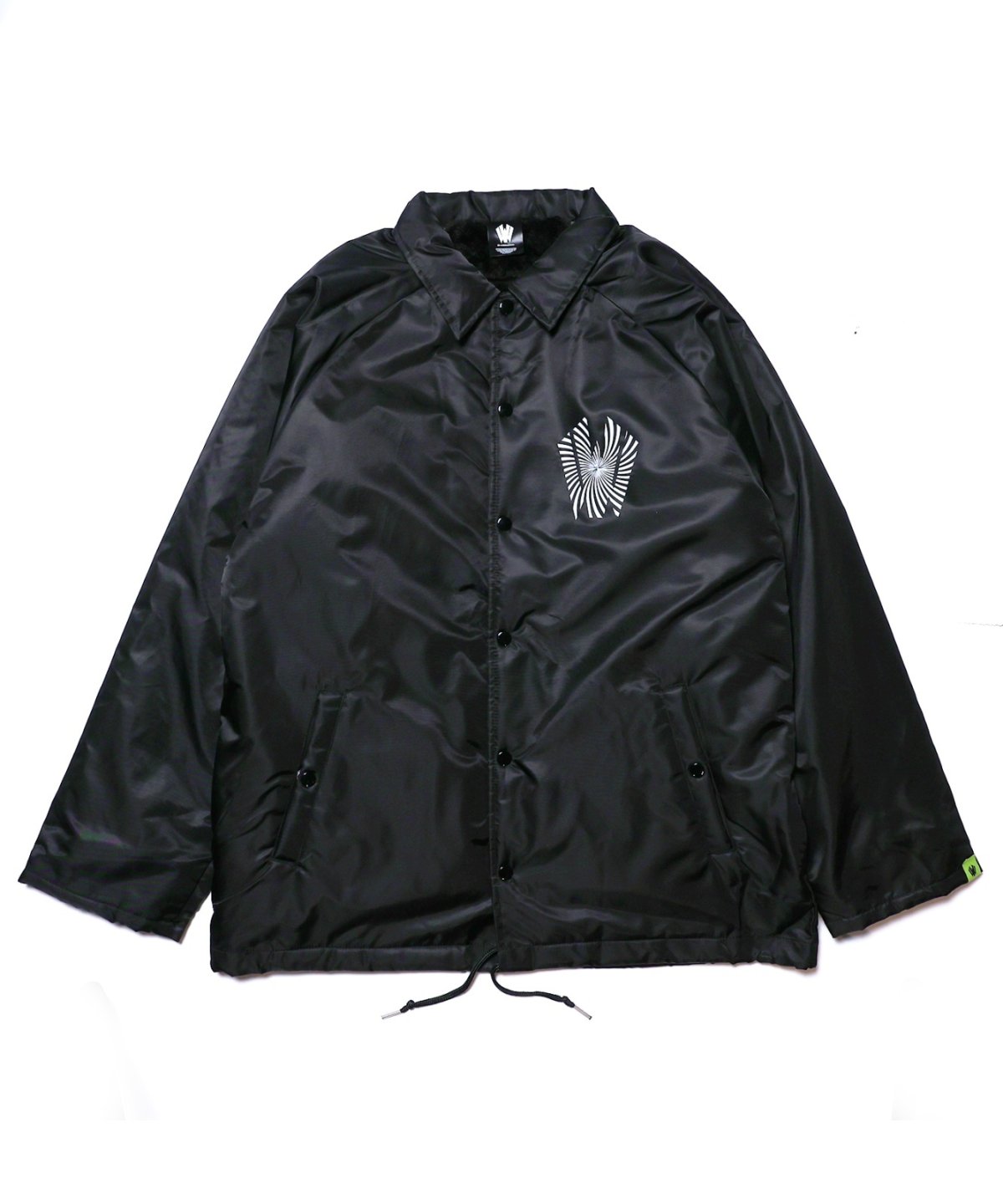 画像2: 【W】Warp logo coach jacket (2)