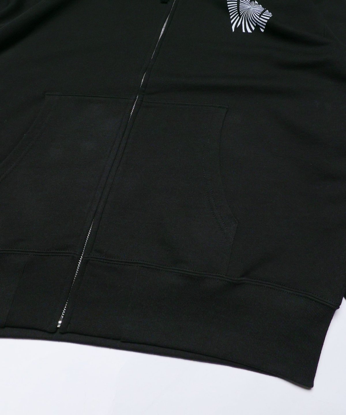 画像16: 【W】Warp logo zip hoodie (16)