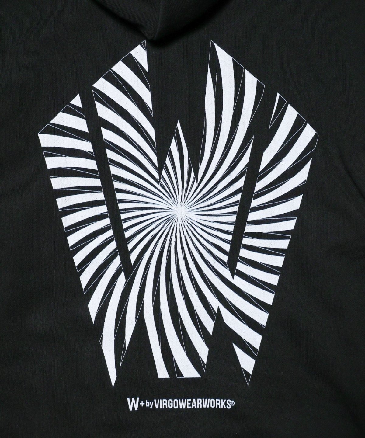 画像18: 【W】Warp logo zip hoodie (18)