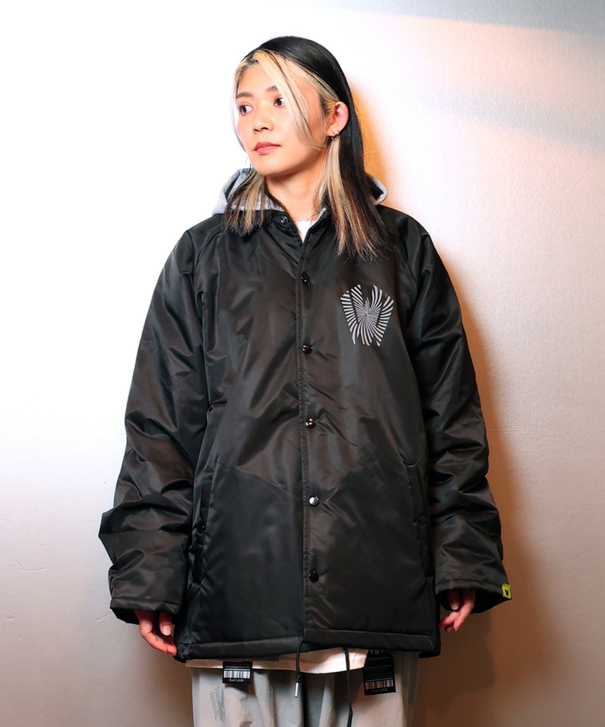 画像5: 【W】Warp logo coach jacket (5)