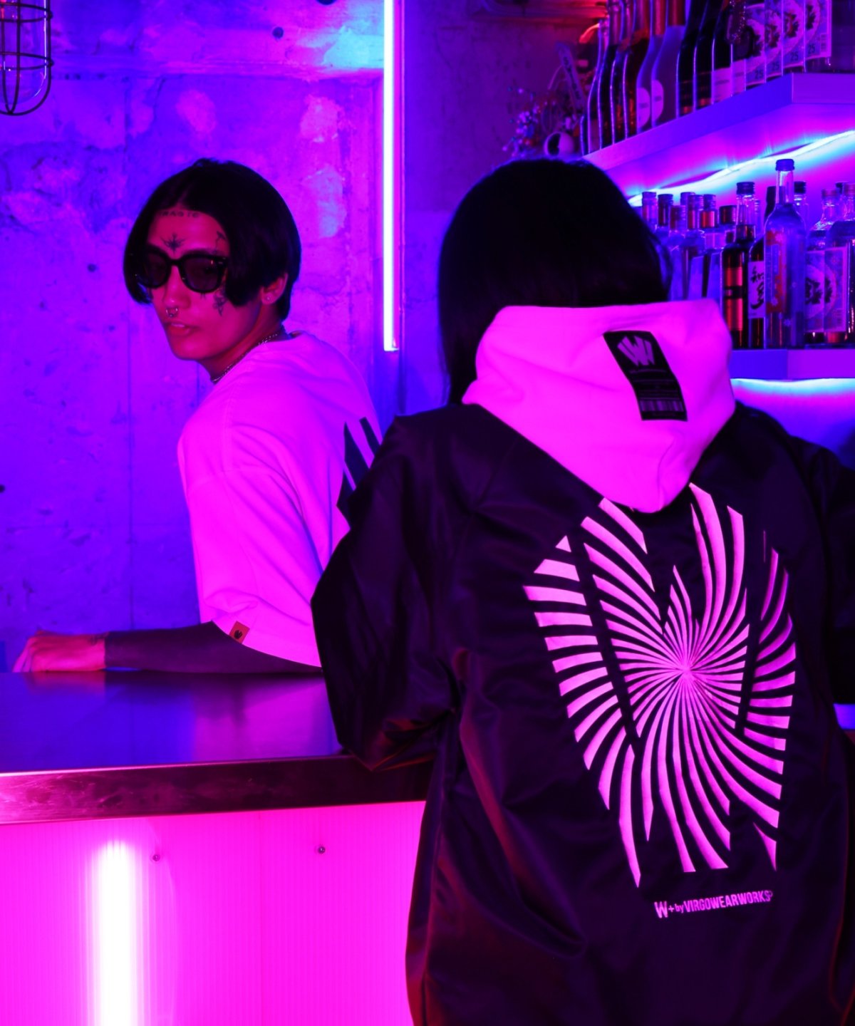 画像19: 【W】Warp logo coach jacket (19)