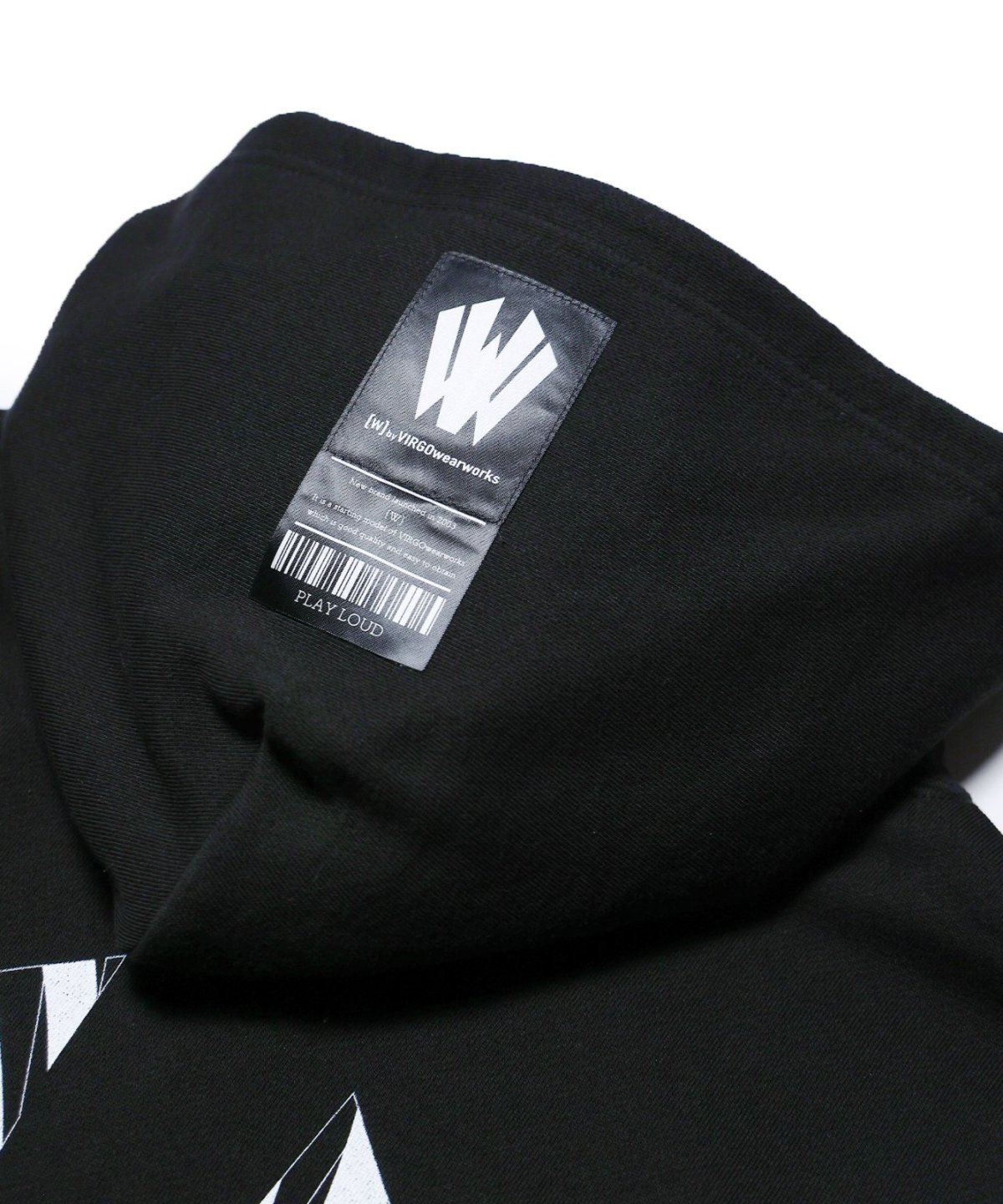 画像19: 【W】Warp logo zip hoodie (19)