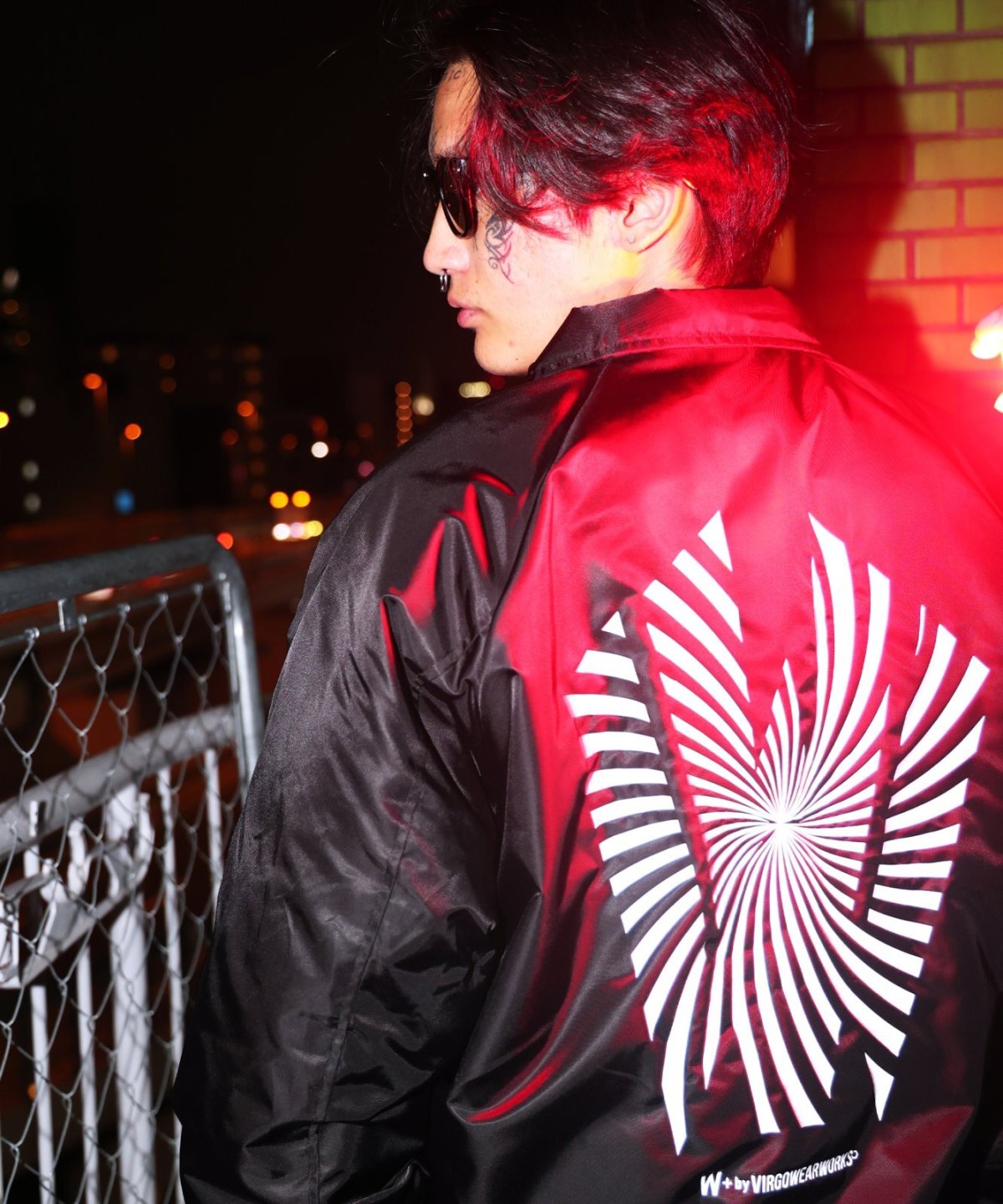 画像18: 【W】Warp logo coach jacket (18)