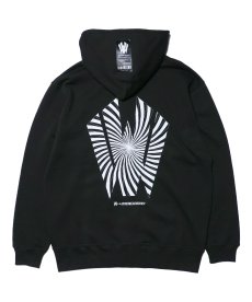 画像3: 【W】Warp logo zip hoodie (3)