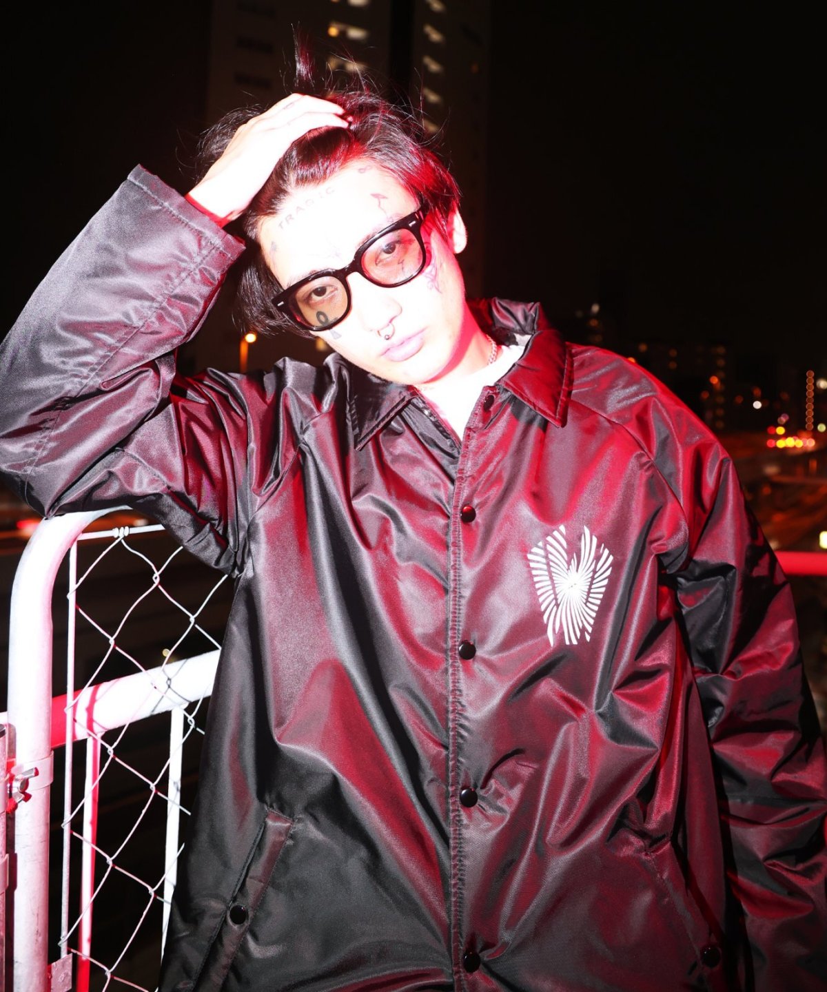 画像17: 【W】Warp logo coach jacket (17)