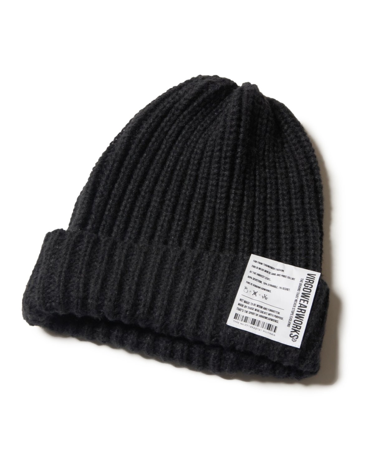画像2: 【VIRGOwearworks】MASSIVE WAVE BEANIE (2)