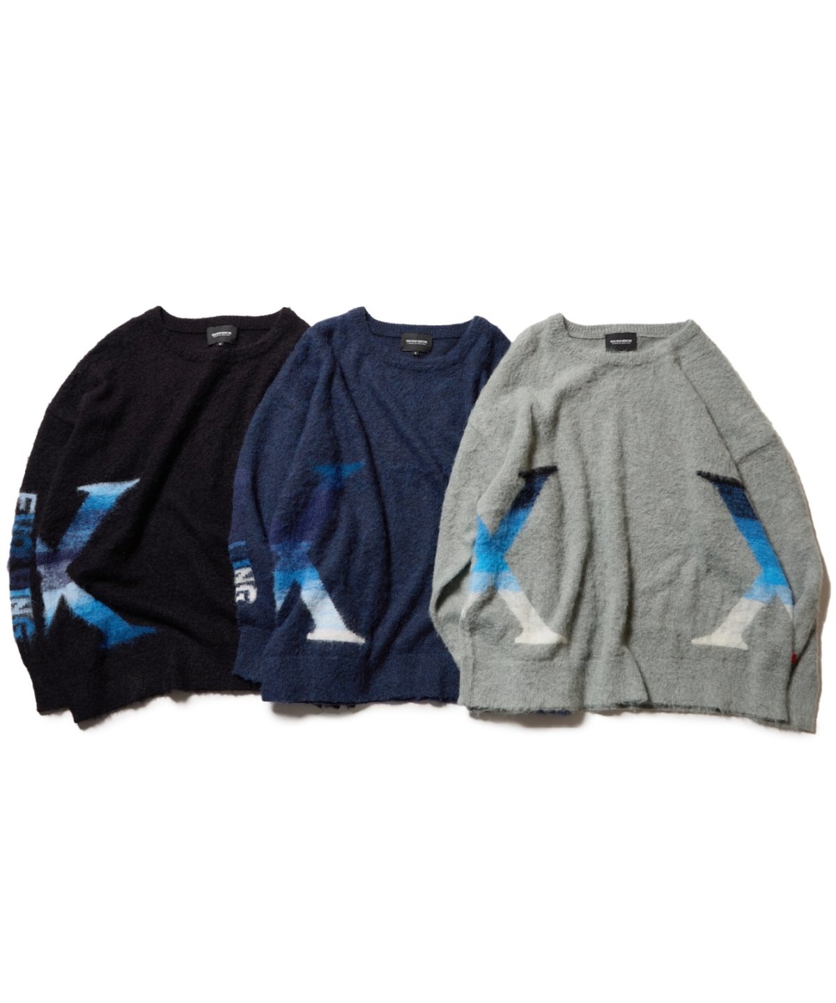 画像1: 【VIRGOwearworks】BLAZE CROSS SHARD KNIT (1)
