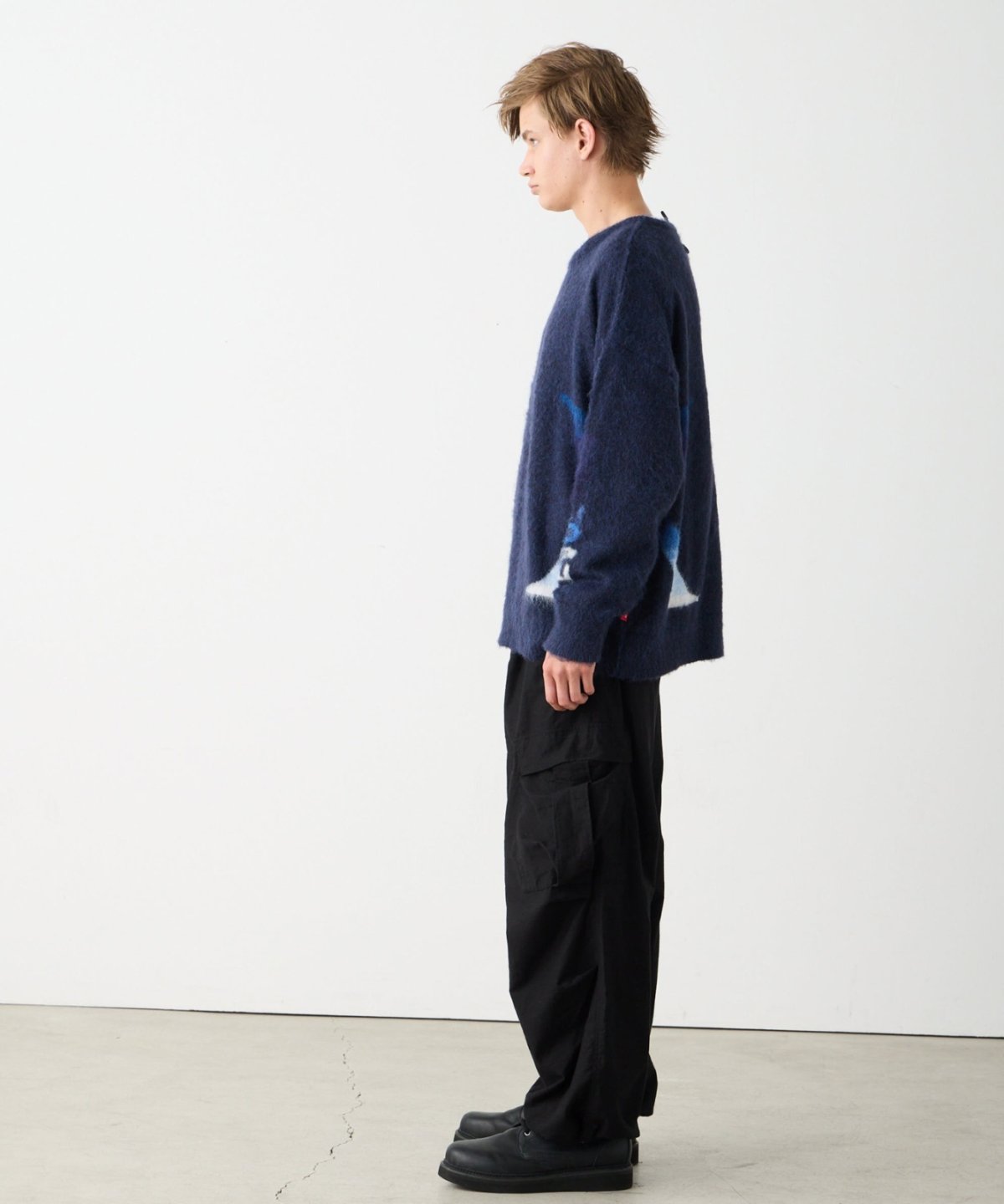 画像26: 【VIRGOwearworks】BLAZE CROSS SHARD KNIT (26)