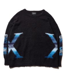 画像2: 【VIRGOwearworks】BLAZE CROSS SHARD KNIT (2)