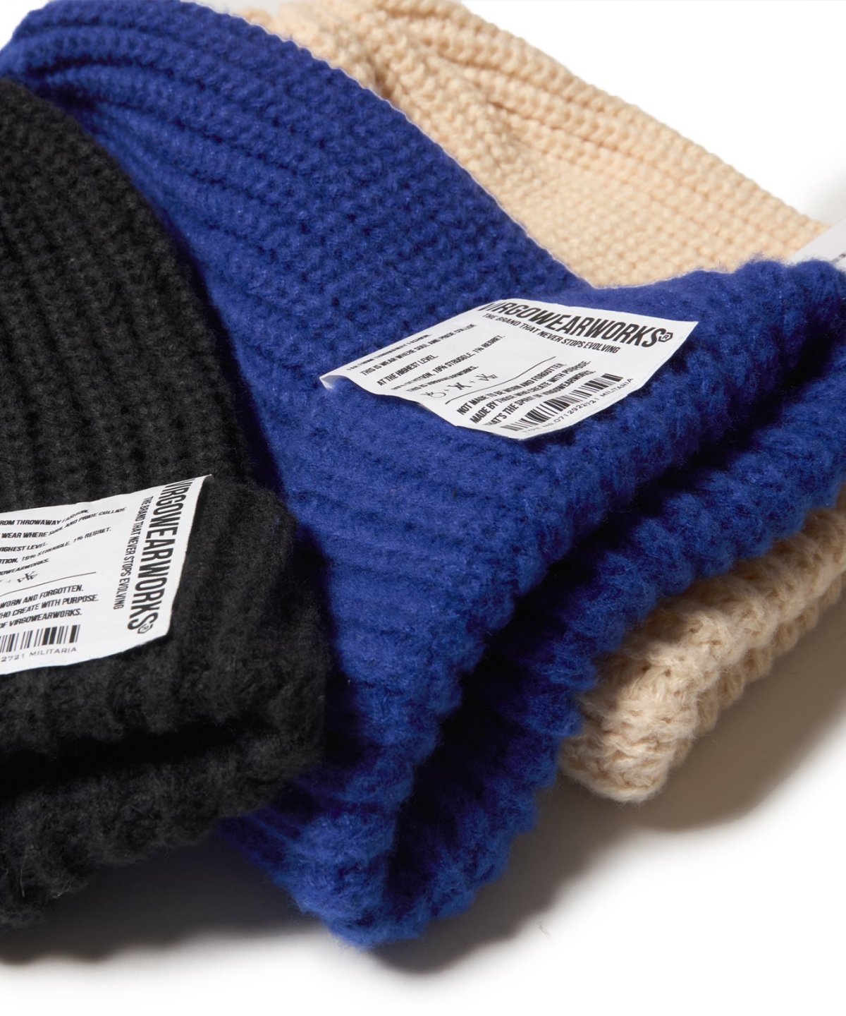 画像10: 【VIRGOwearworks】MASSIVE WAVE BEANIE (10)