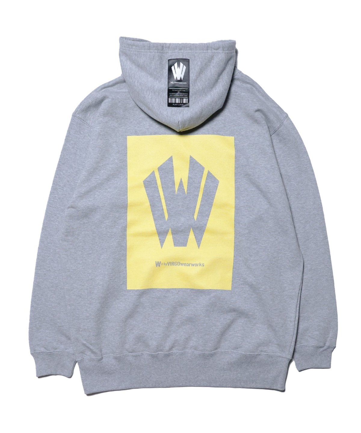 画像5: 【W】Warp logo pull over hoodie (5)