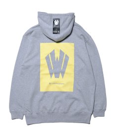画像5: 【W】Warp logo pull over hoodie (5)