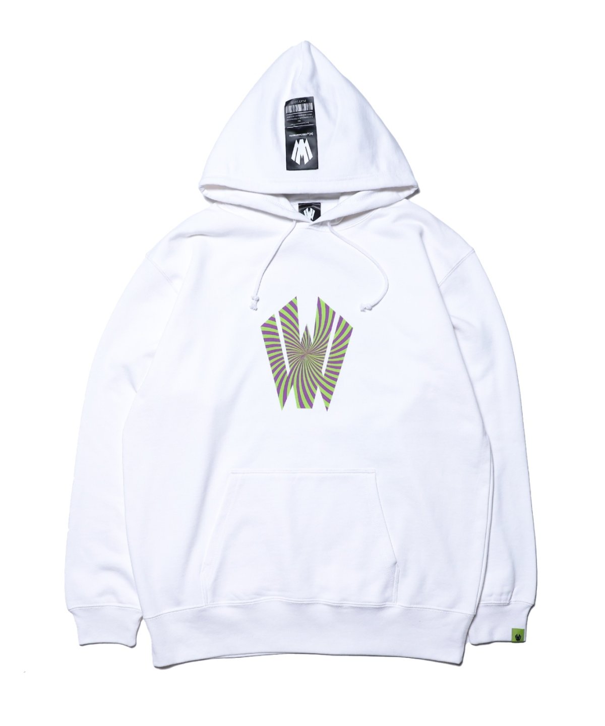画像6: 【W】Warp logo pull over hoodie (6)