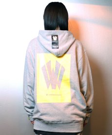 画像11: 【W】Warp logo pull over hoodie (11)