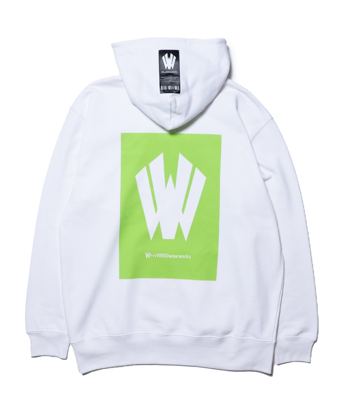 画像7: 【W】Warp logo pull over hoodie (7)