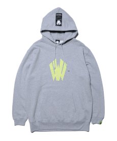 画像4: 【W】Warp logo pull over hoodie (4)