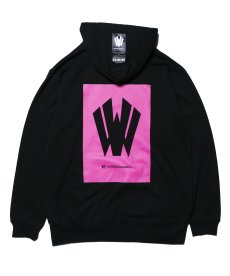 画像3: 【W】Warp logo pull over hoodie (3)