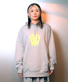 画像10: 【W】Warp logo pull over hoodie (10)