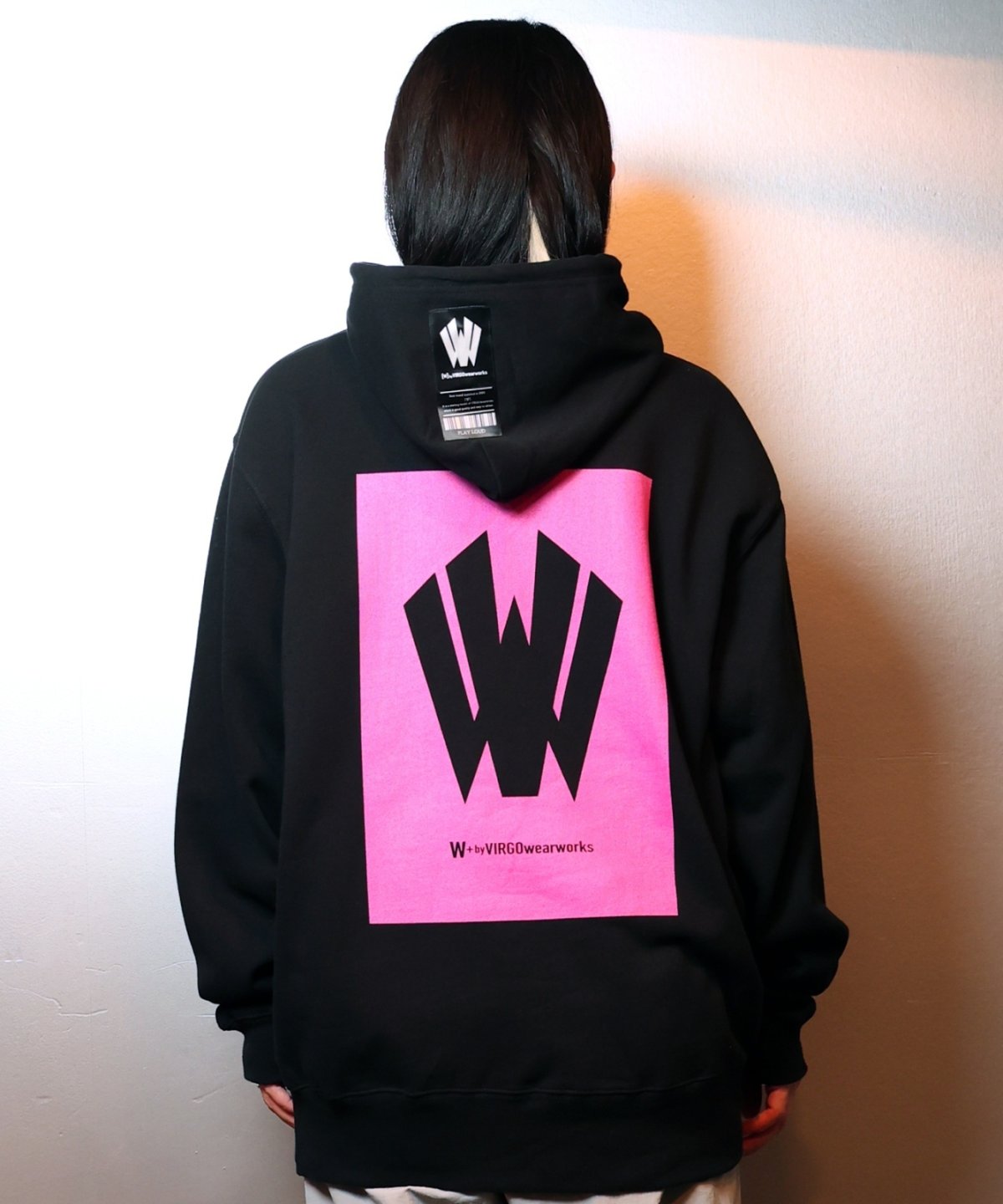 画像9: 【W】Warp logo pull over hoodie (9)