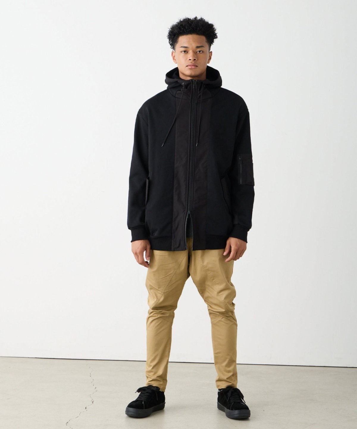 画像17: 【VIRGOwearworks】URBAN SHADOW ZIP HOODIE (17)