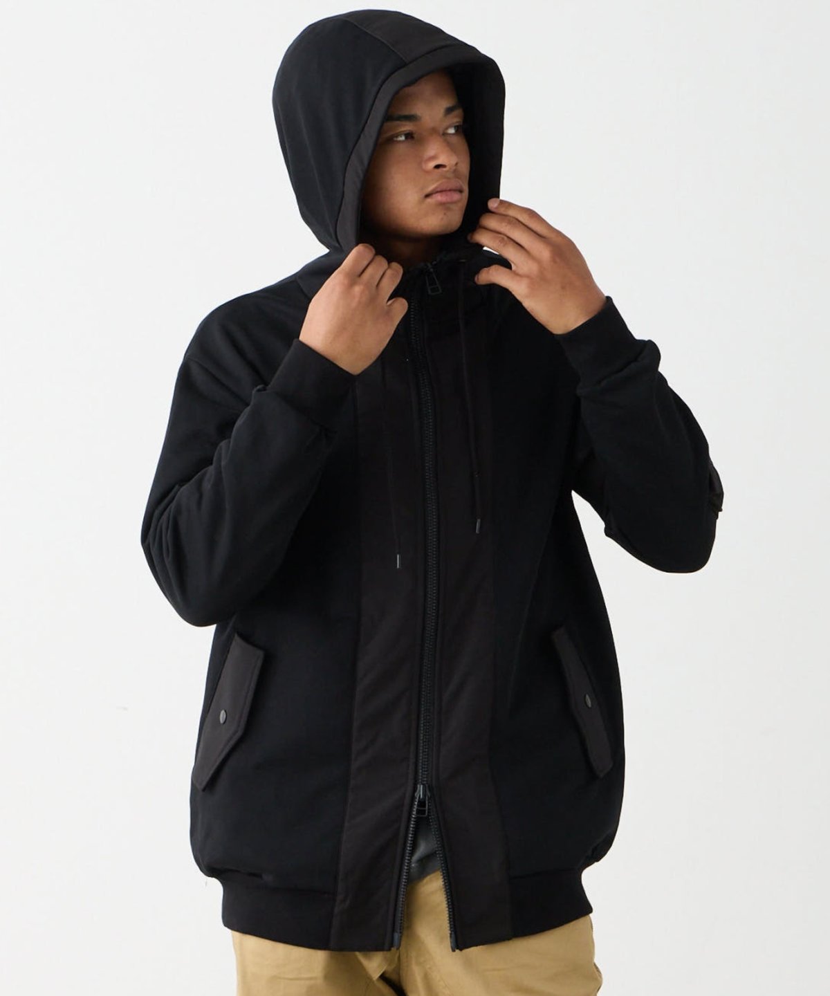 画像14: 【VIRGOwearworks】URBAN SHADOW ZIP HOODIE (14)