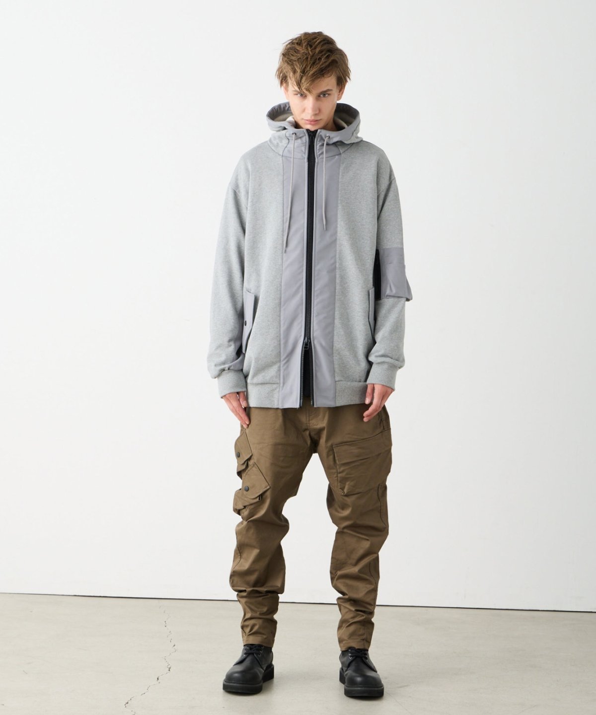 画像19: 【VIRGOwearworks】URBAN SHADOW ZIP HOODIE (19)