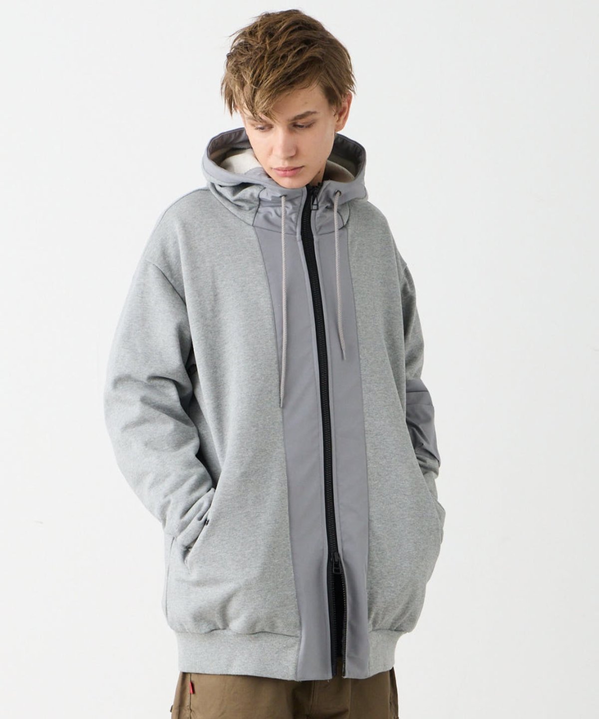 画像6: 【VIRGOwearworks】URBAN SHADOW ZIP HOODIE (6)
