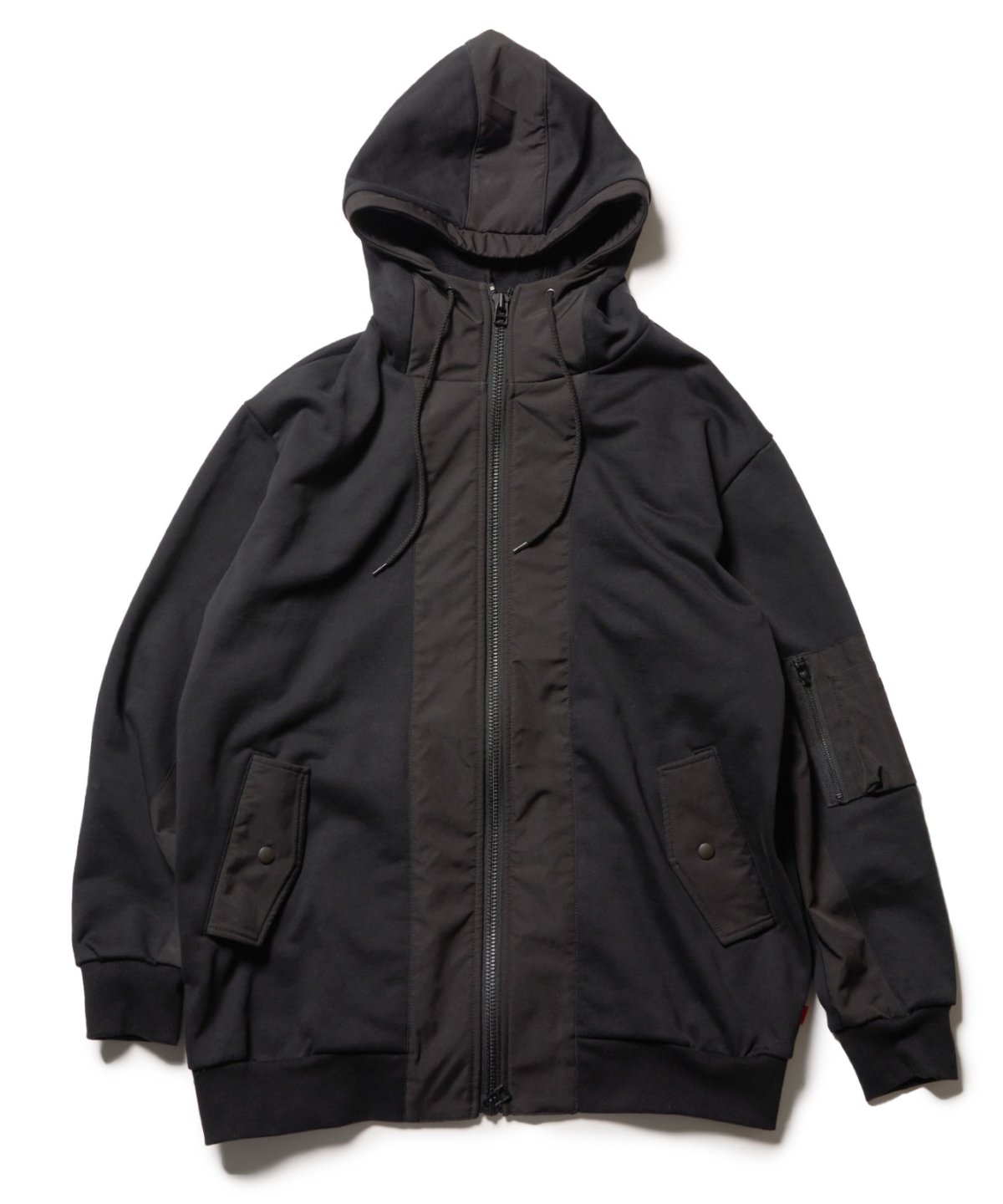 画像2: 【VIRGOwearworks】URBAN SHADOW ZIP HOODIE (2)