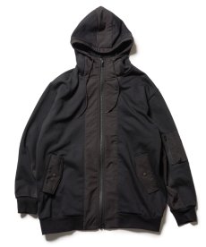 画像2: 【VIRGOwearworks】URBAN SHADOW ZIP HOODIE (2)