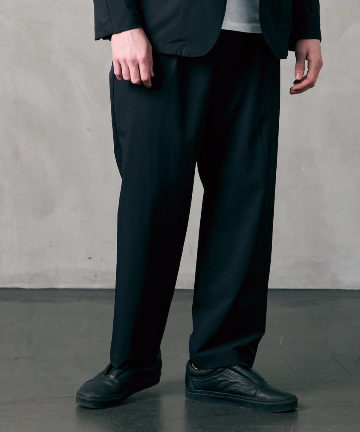 画像2: 【VIRGOwearworks】URBAN GRACE NYLON SLACKS (2)