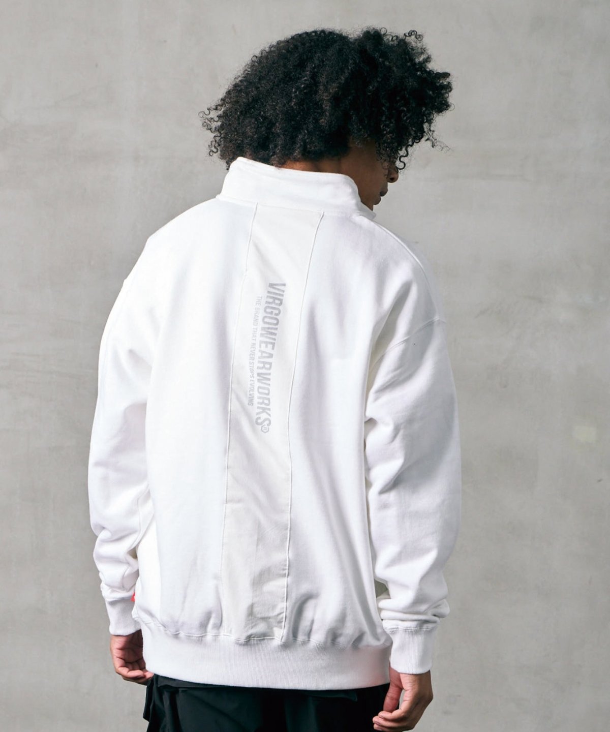 画像15: 【VIRGOwearworks】HALF‑ZIP REFLECT SWEAT (15)