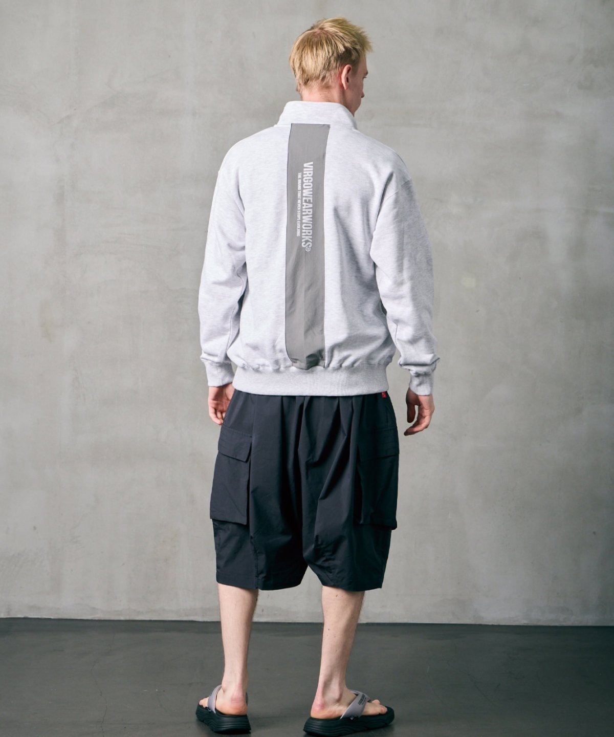 画像19: 【VIRGOwearworks】HALF‑ZIP REFLECT SWEAT (19)