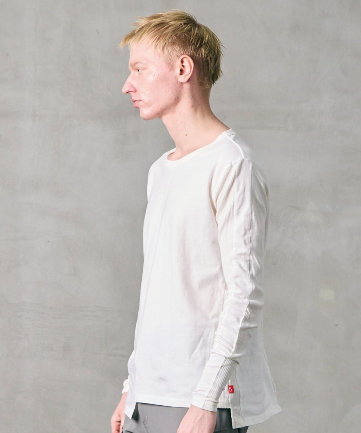 画像20: 【VIRGOwearworks】ASYMETRY SLEEVE FLYSE TOP (20)