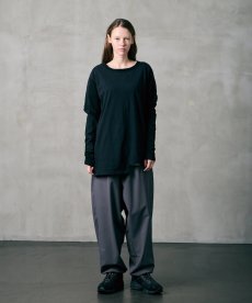 画像15: 【VIRGOwearworks】ASYMETRY SLEEVE FLYSE TOP (15)