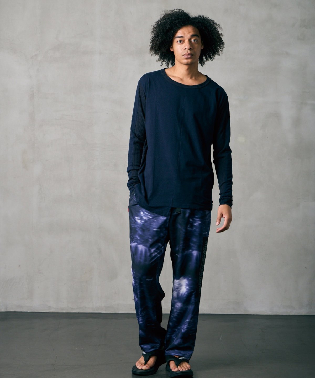 画像18: 【VIRGOwearworks】ASYMETRY SLEEVE FLYSE TOP (18)