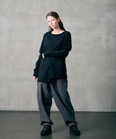 画像16: 【VIRGOwearworks】ASYMETRY SLEEVE FLYSE TOP (16)