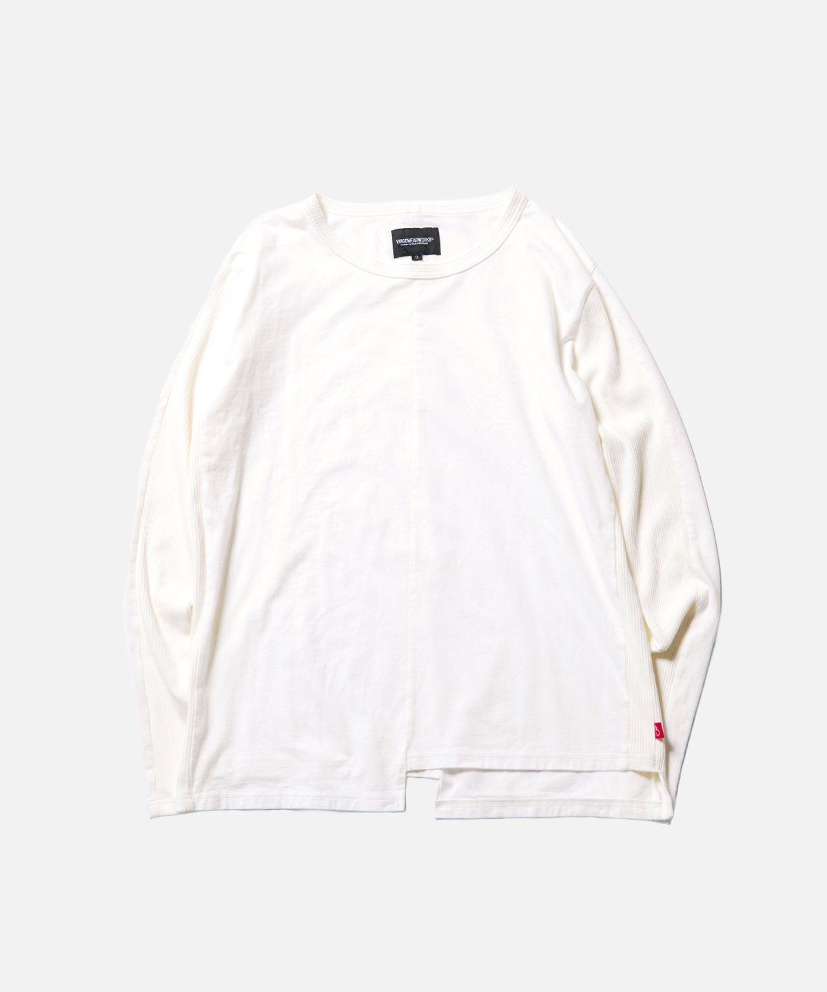 画像3: 【VIRGOwearworks】ASYMETRY SLEEVE FLYSE TOP (3)